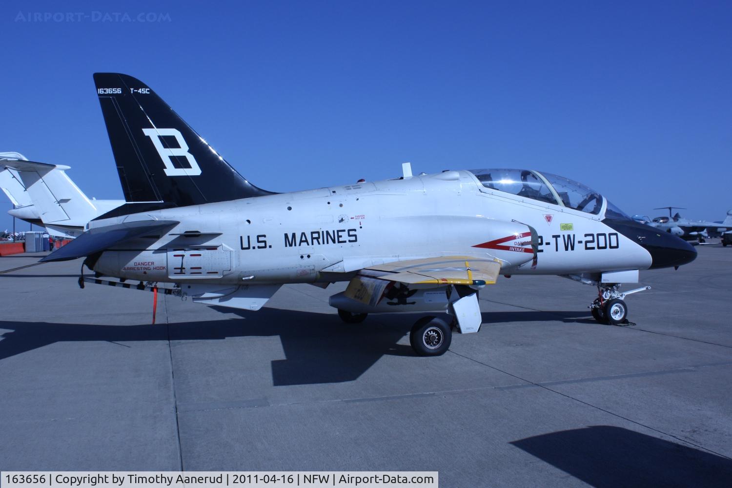 163656, McDonnell Douglas T-45C Goshawk C/N A058, McDonnell Douglas T-45A Goshawk, c/n: A058; Air Expo 2011