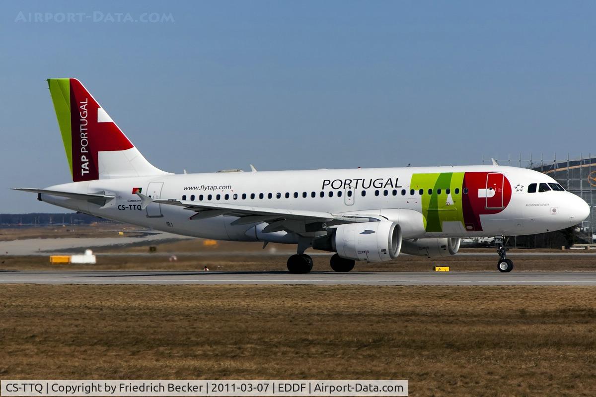 CS-TTQ, 1996 Airbus A319-111 C/N 629, departure via RW18W