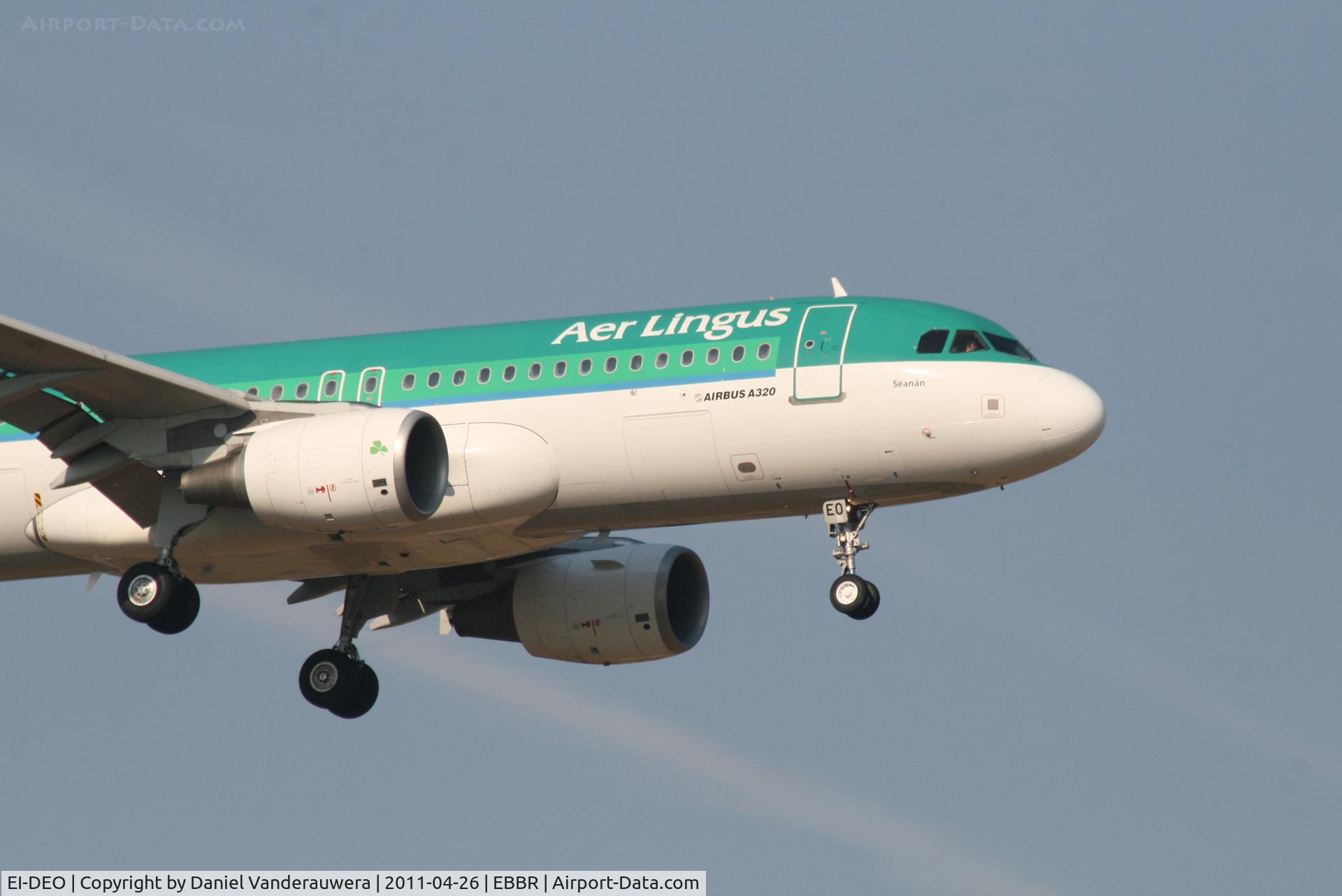 EI-DEO, 2005 Airbus A320-214 C/N 2486, Arrival of flight EI630 to RWY 02