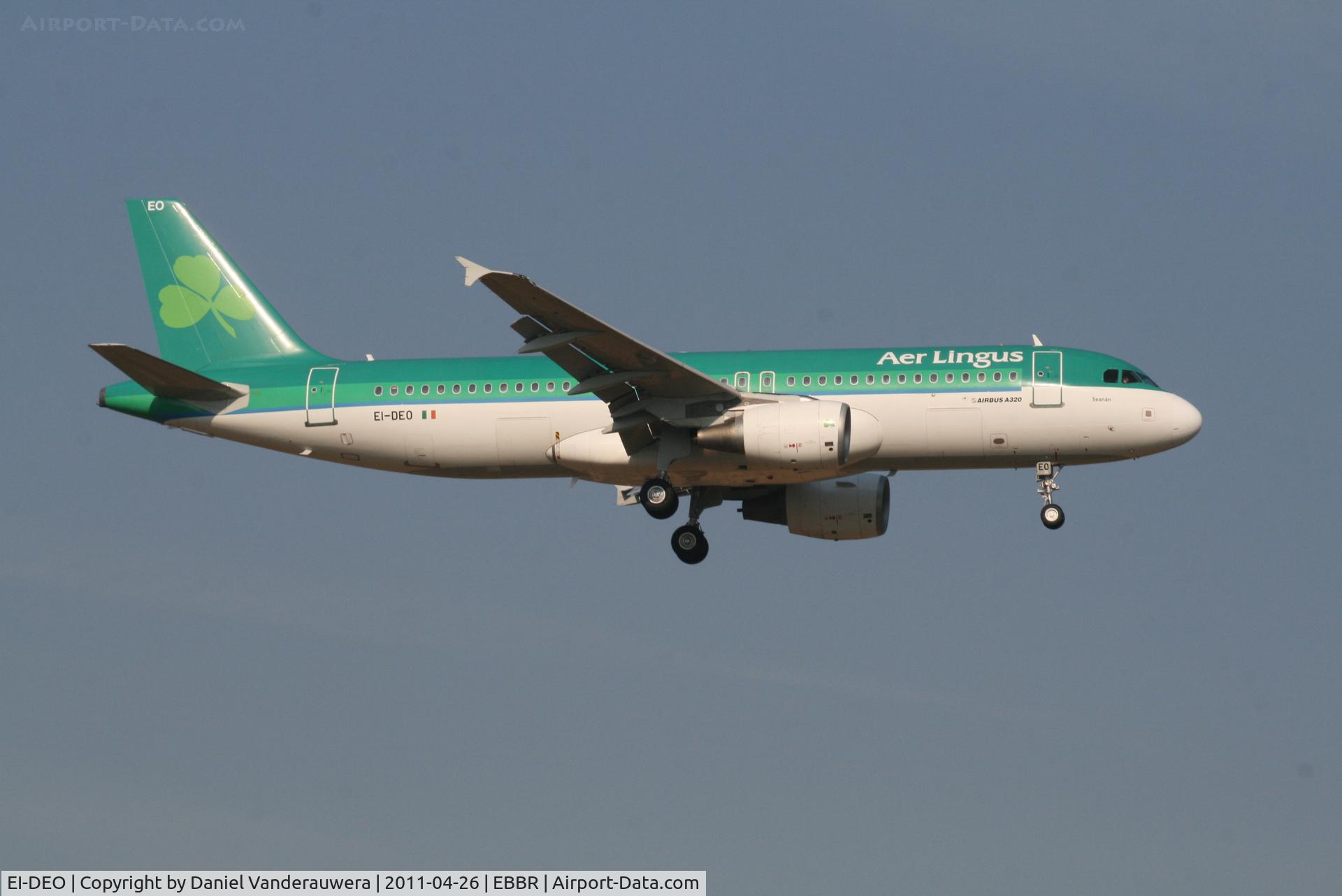 EI-DEO, 2005 Airbus A320-214 C/N 2486, Flight EI630 is descending to RWY 02