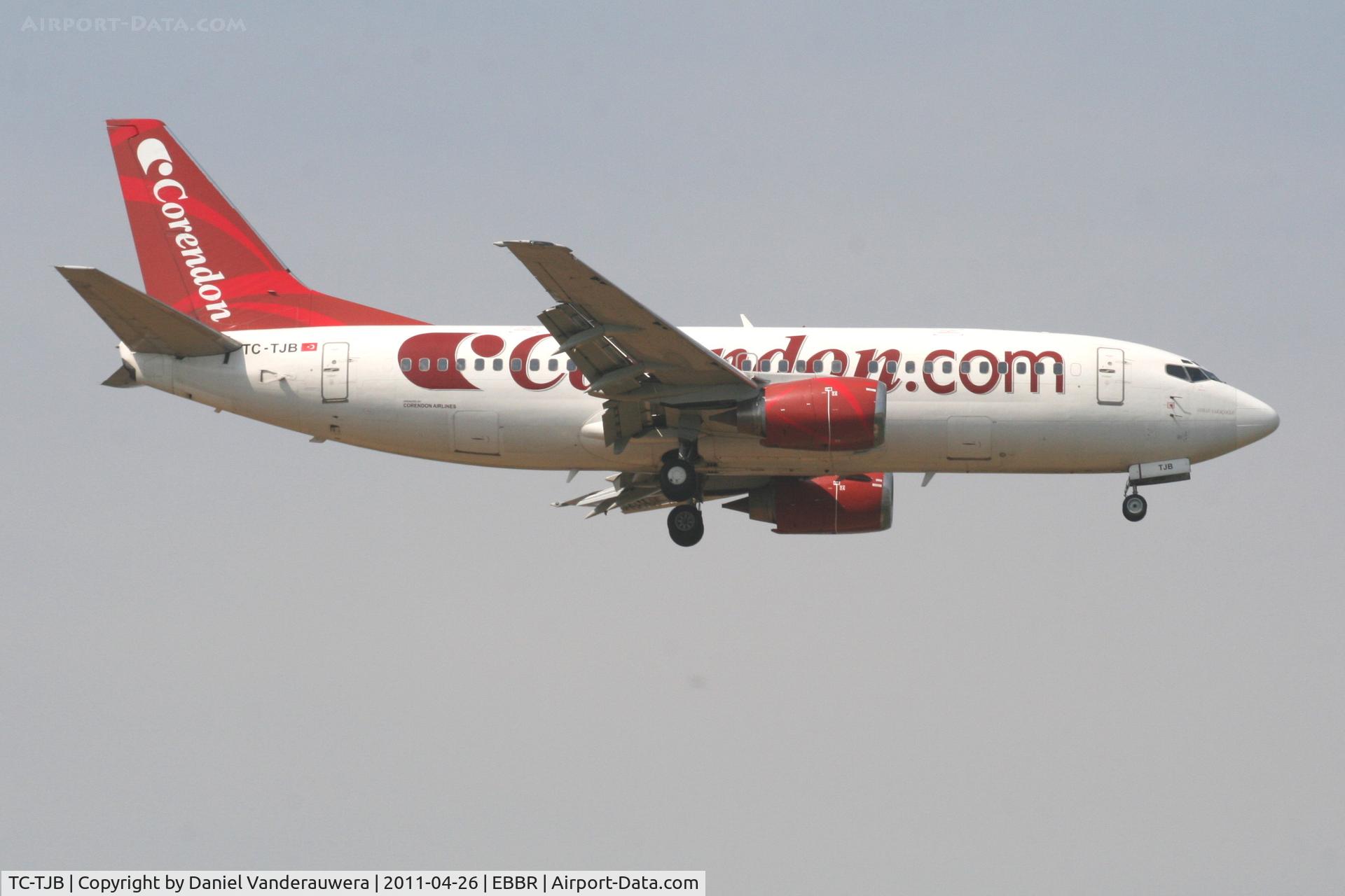 TC-TJB, 1997 Boeing 737-3Q8 C/N 27633/2878, Flight CAI211