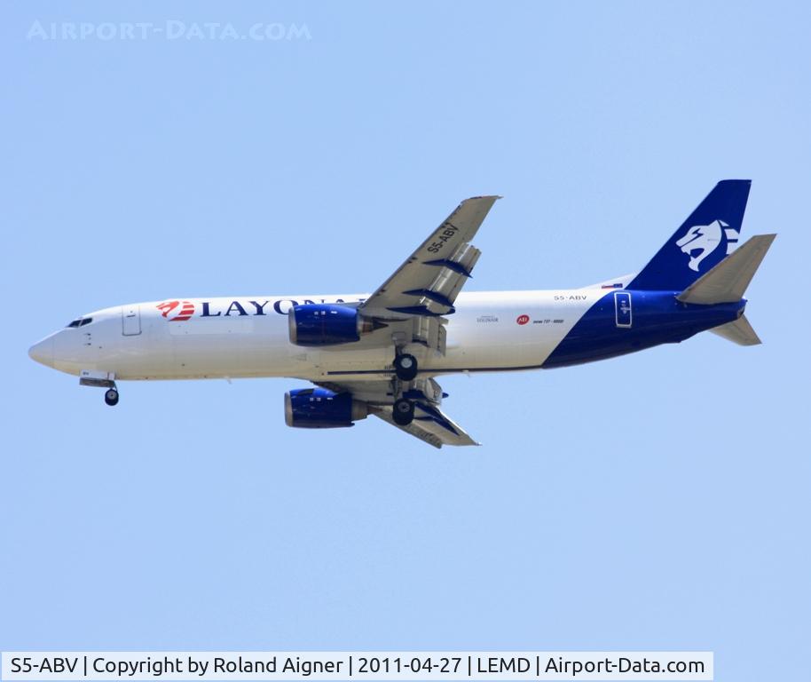S5-ABV, 1989 Boeing 737-4K5 C/N 24128, .