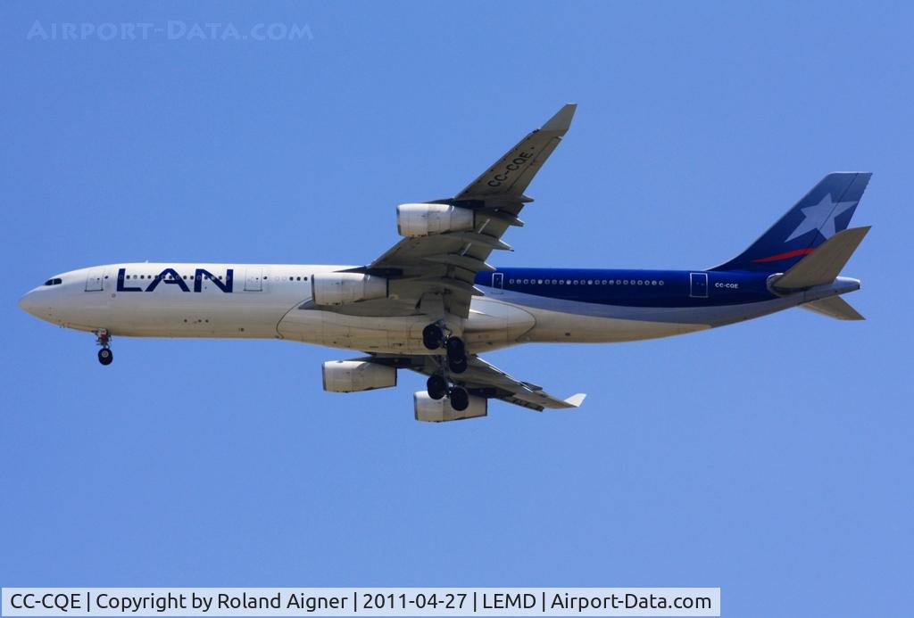 CC-CQE, 2001 Airbus A340-313X C/N 429, .