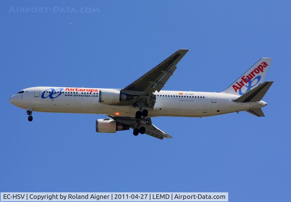 EC-HSV, 2001 Boeing 767-3Q8/ER C/N 29387, .