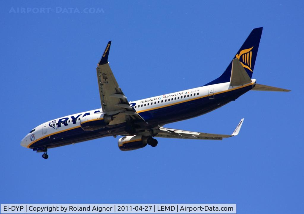 EI-DYP, 2008 Boeing 737-8AS C/N 37515, .