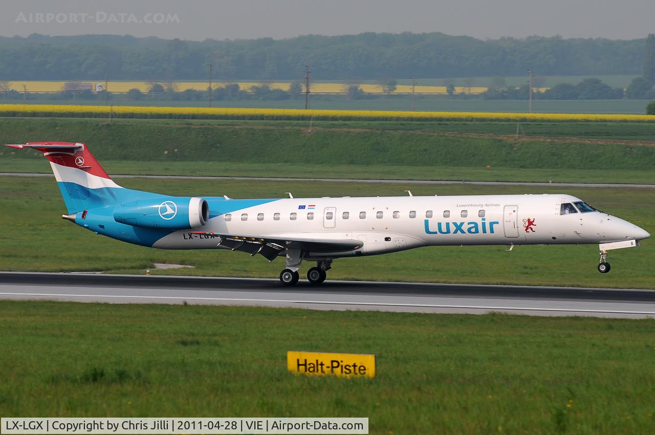 LX-LGX, 1999 Embraer EMB-145LU (ERJ-145LU) C/N 145147, Luxair