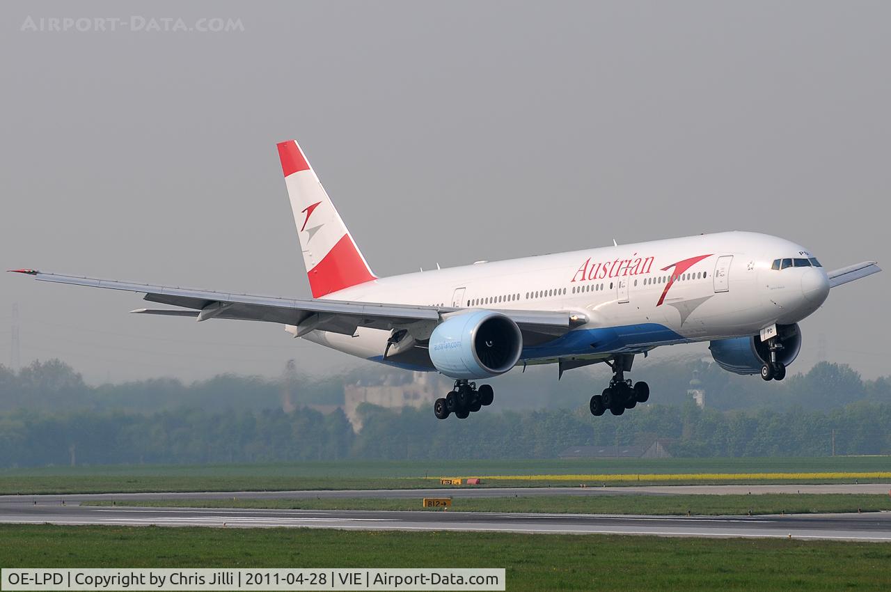 OE-LPD, 2006 Boeing 777-2Z9/ER C/N 35960, Austrian Airlines