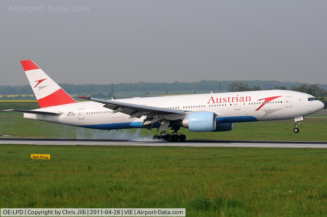 OE-LPD, 2006 Boeing 777-2Z9/ER C/N 35960, Austrian Airlines