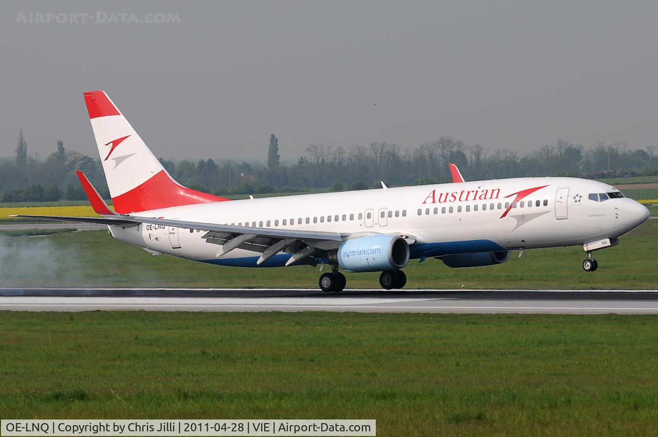 OE-LNQ, 2003 Boeing 737-8Z9 C/N 30421, Austrian Airlines