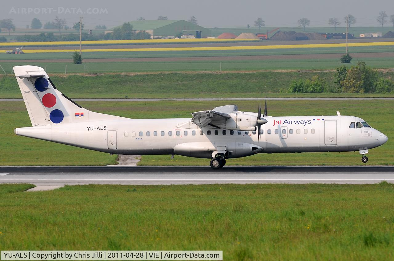 YU-ALS, 1990 ATR 72-201 C/N 162, JAT