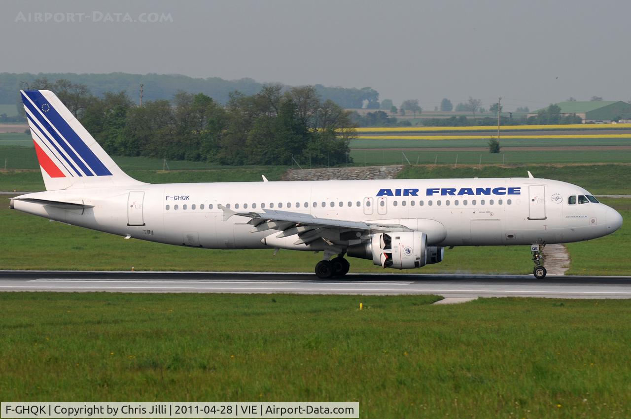 F-GHQK, 1991 Airbus A320-211 C/N 0236, Air France