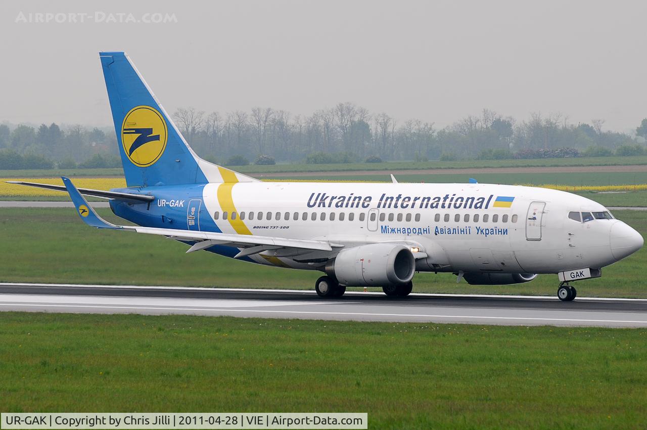 UR-GAK, 1992 Boeing 737-5Y0 C/N 26075, Ukraine International
