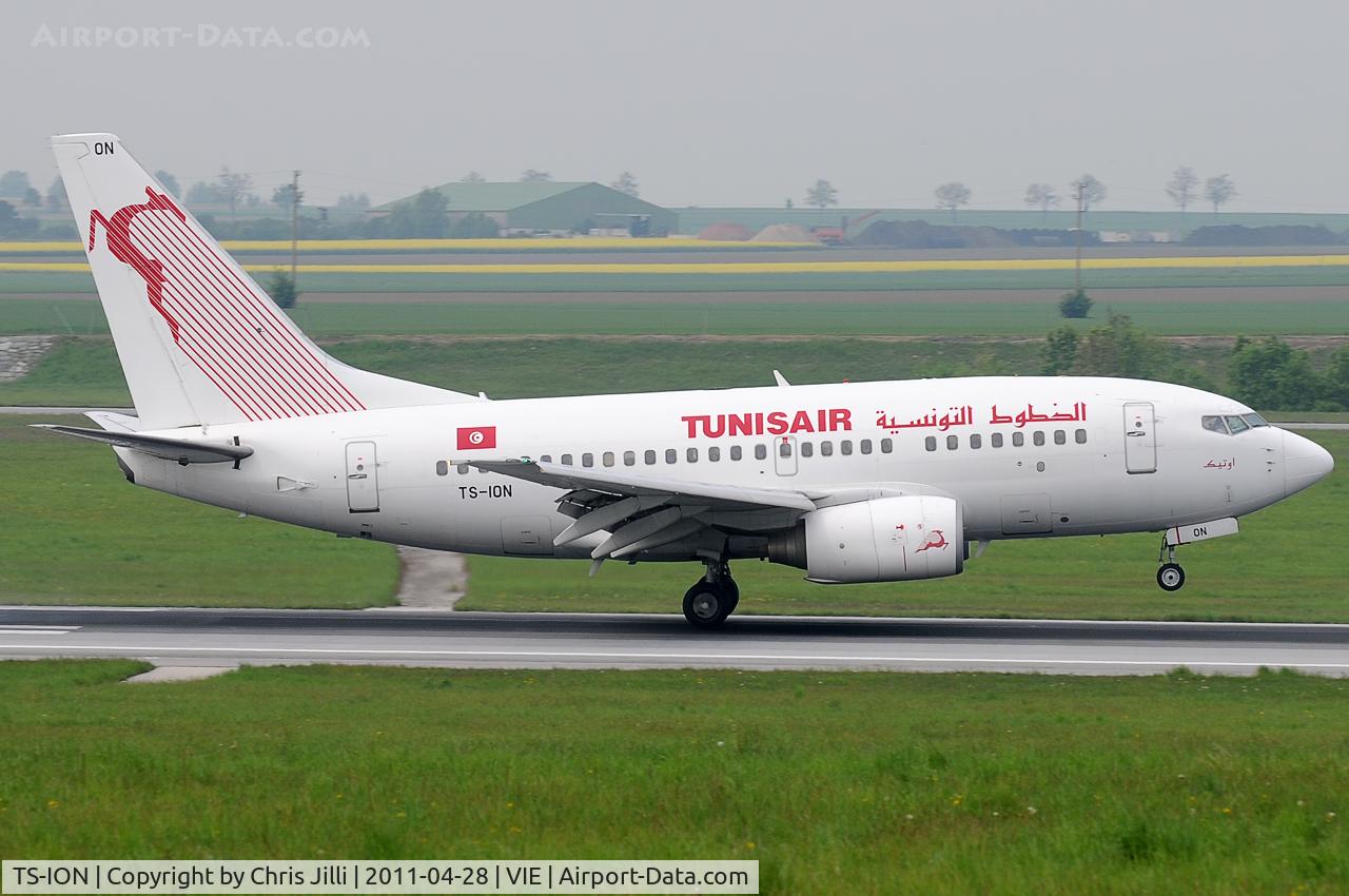 TS-ION, 2000 Boeing 737-6H3 C/N 29499, Tunisair