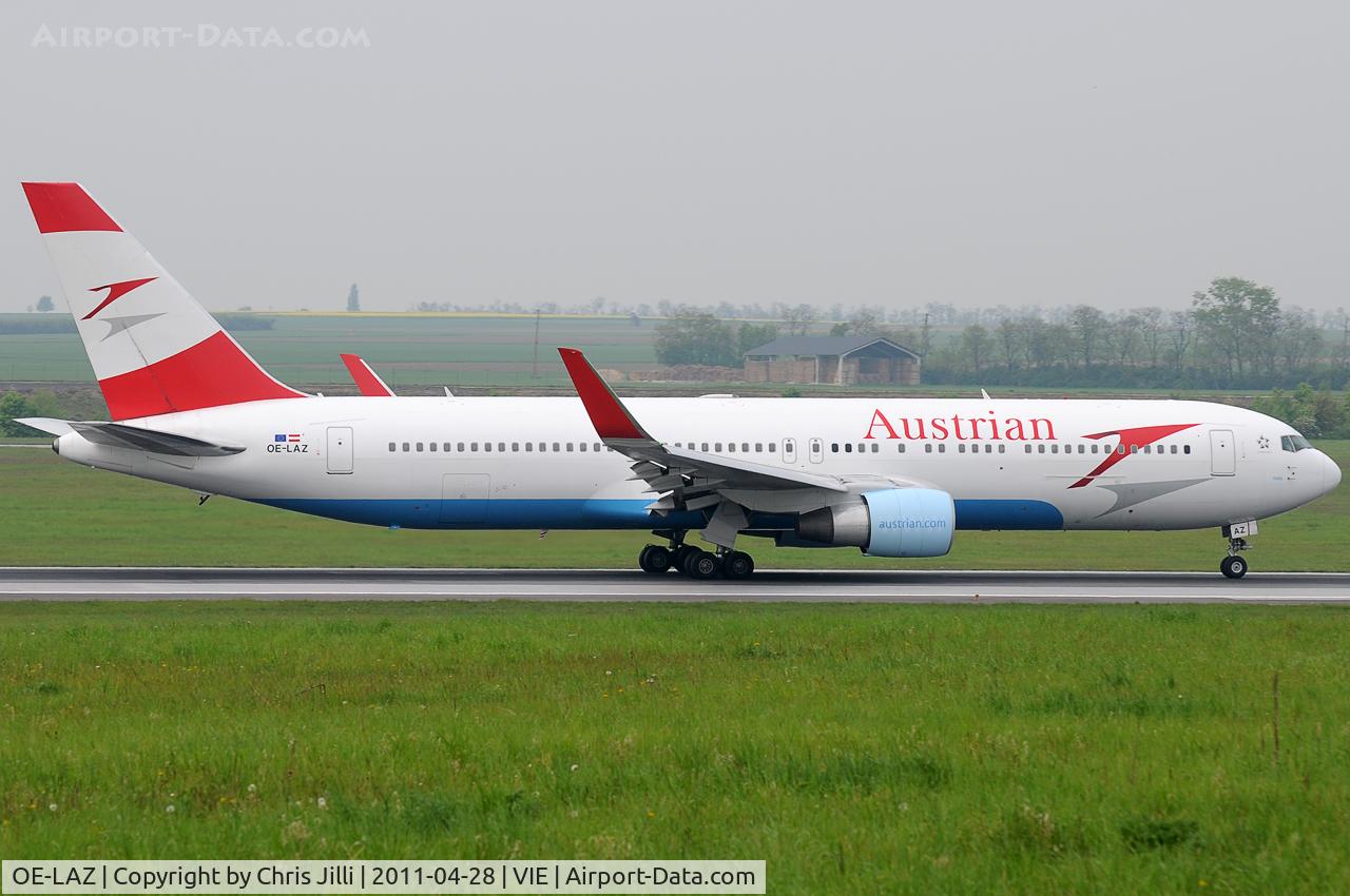 OE-LAZ, 1999 Boeing 767-3Z9 C/N 30331, Austrian Airlines