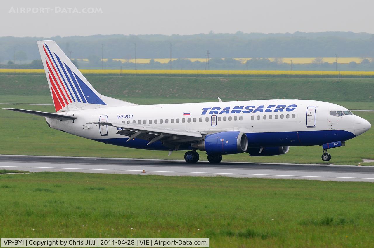 VP-BYI, 1998 Boeing 737-524 C/N 28921, Transaero