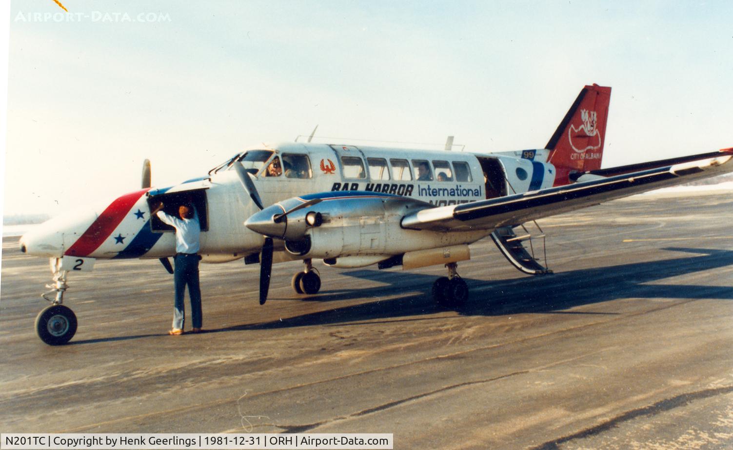 N201TC, 1968 Beech 99 Airliner C/N U-2, Bar Harbor International