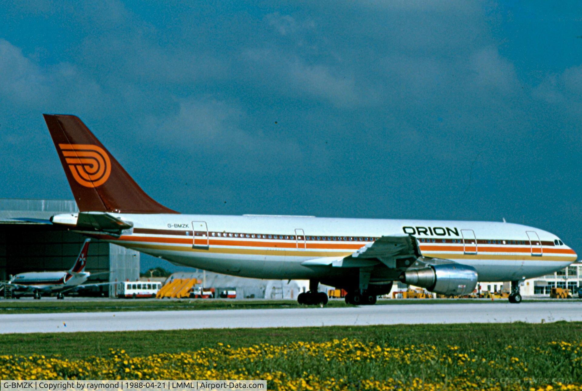 G-BMZK, 1979 Airbus A300B4-203 C/N 76, A300 G-BMZK Orion Airways