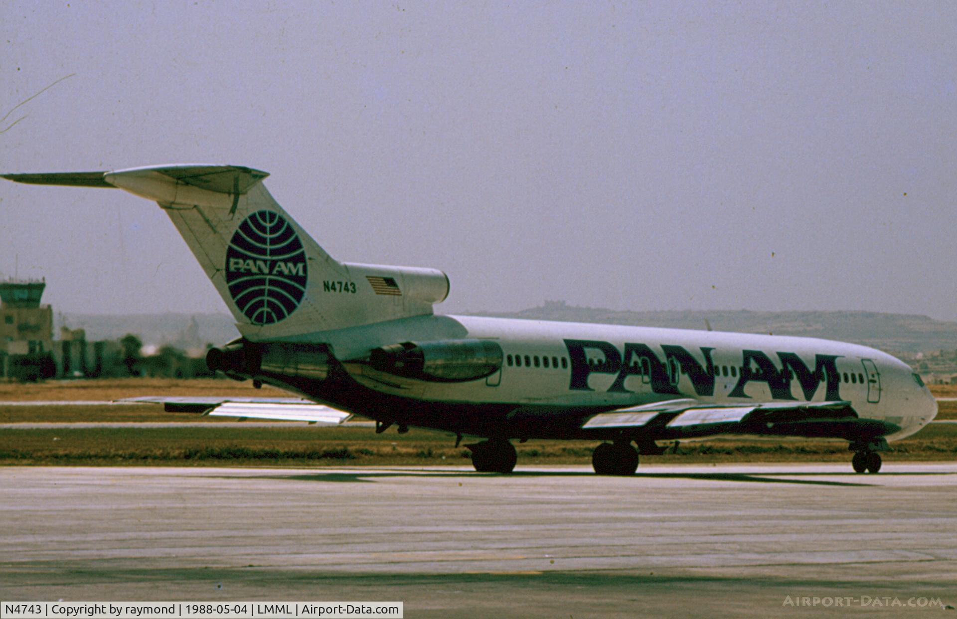 N4743, 1968 Boeing 727-235 C/N 19463, B727 N4743 Panam