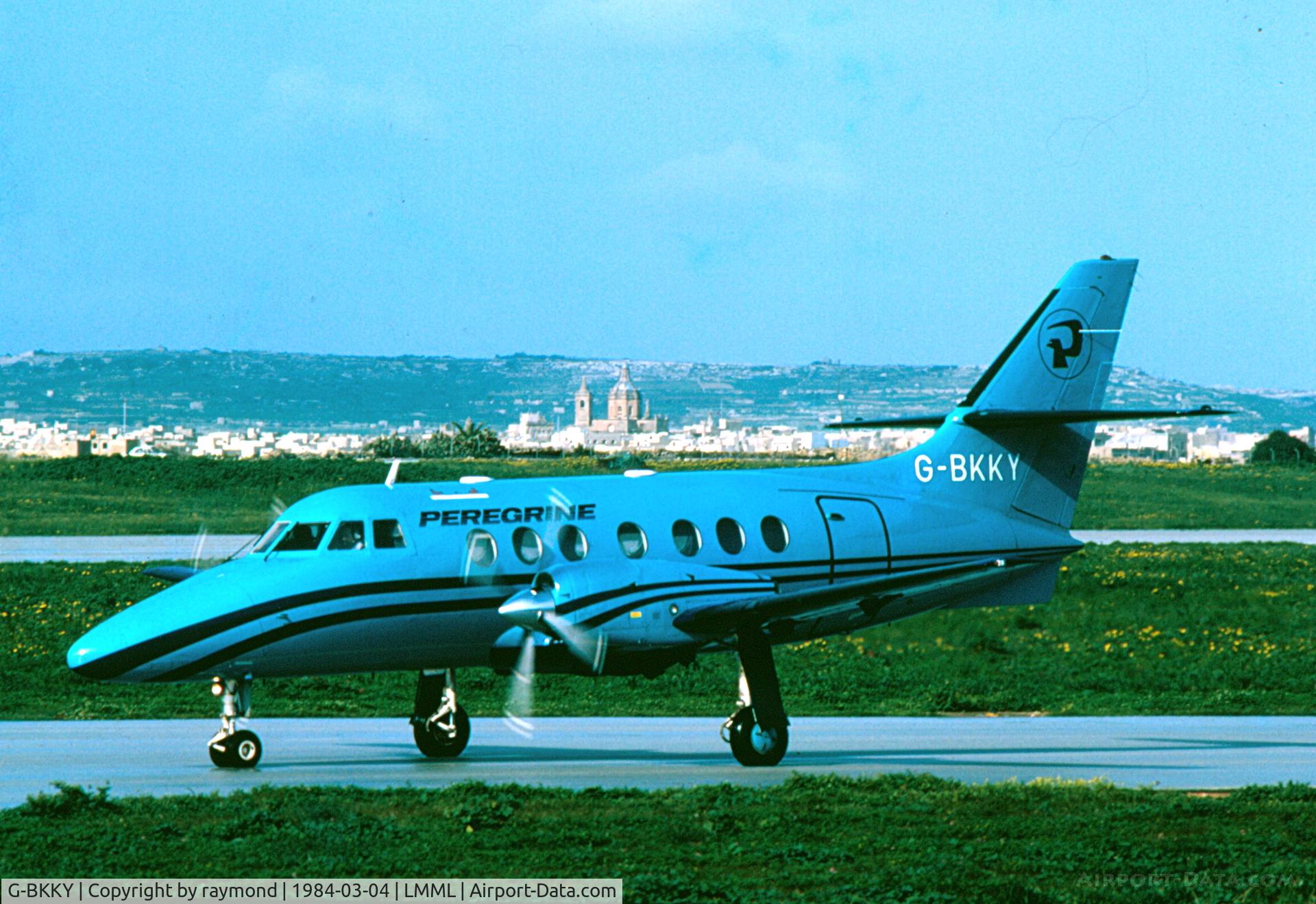 G-BKKY, 1982 British Aerospace BAe-3102 Jetstream 31 C/N 606, Jetstream G-BKKY Peregrine Airways