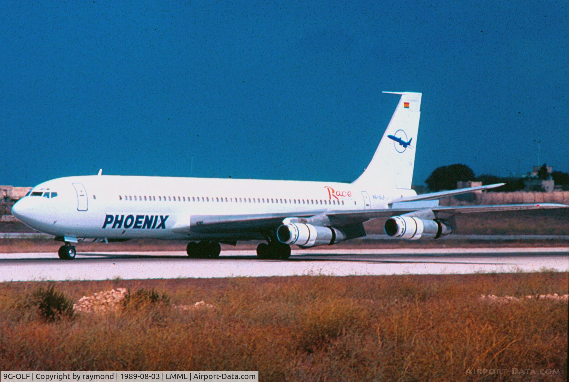 9G-OLF, 1968 Boeing 707-379C C/N 19821, B707 9G-OLF Phoenix Race