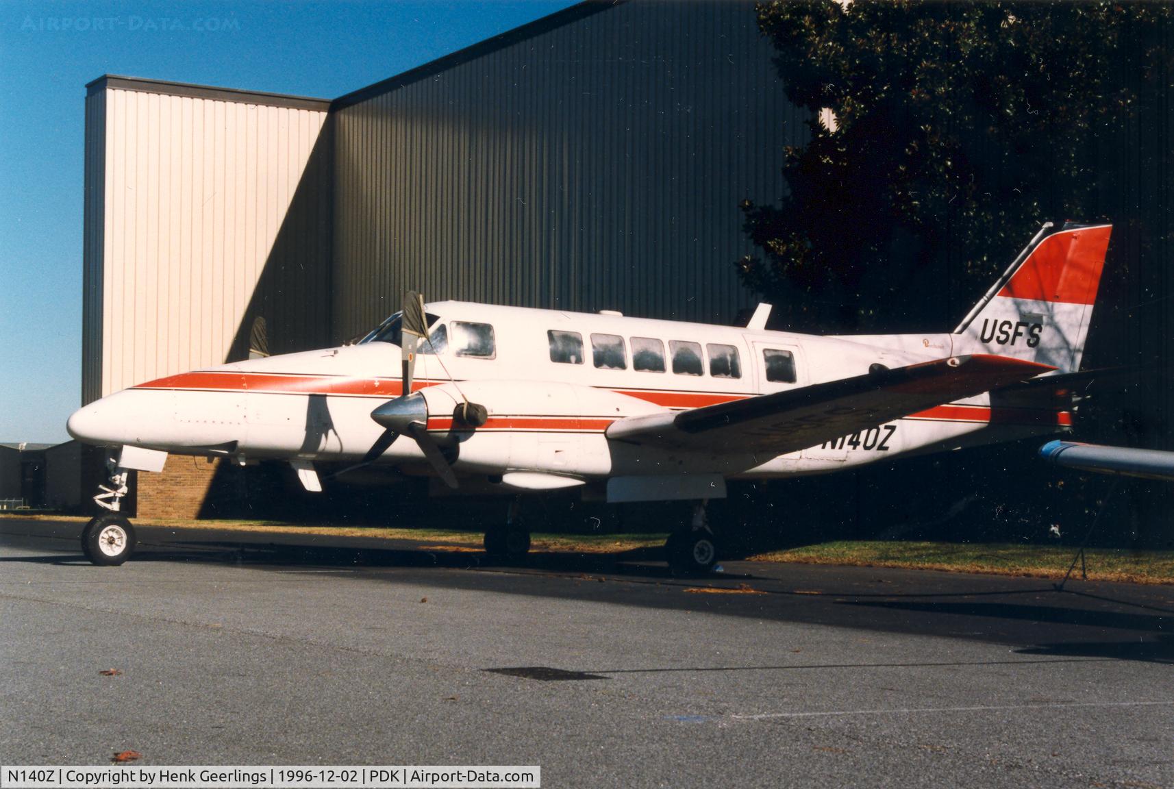 N140Z, Beechcraftzzzz C-99A Airliner C/N U-134, USFSPDK