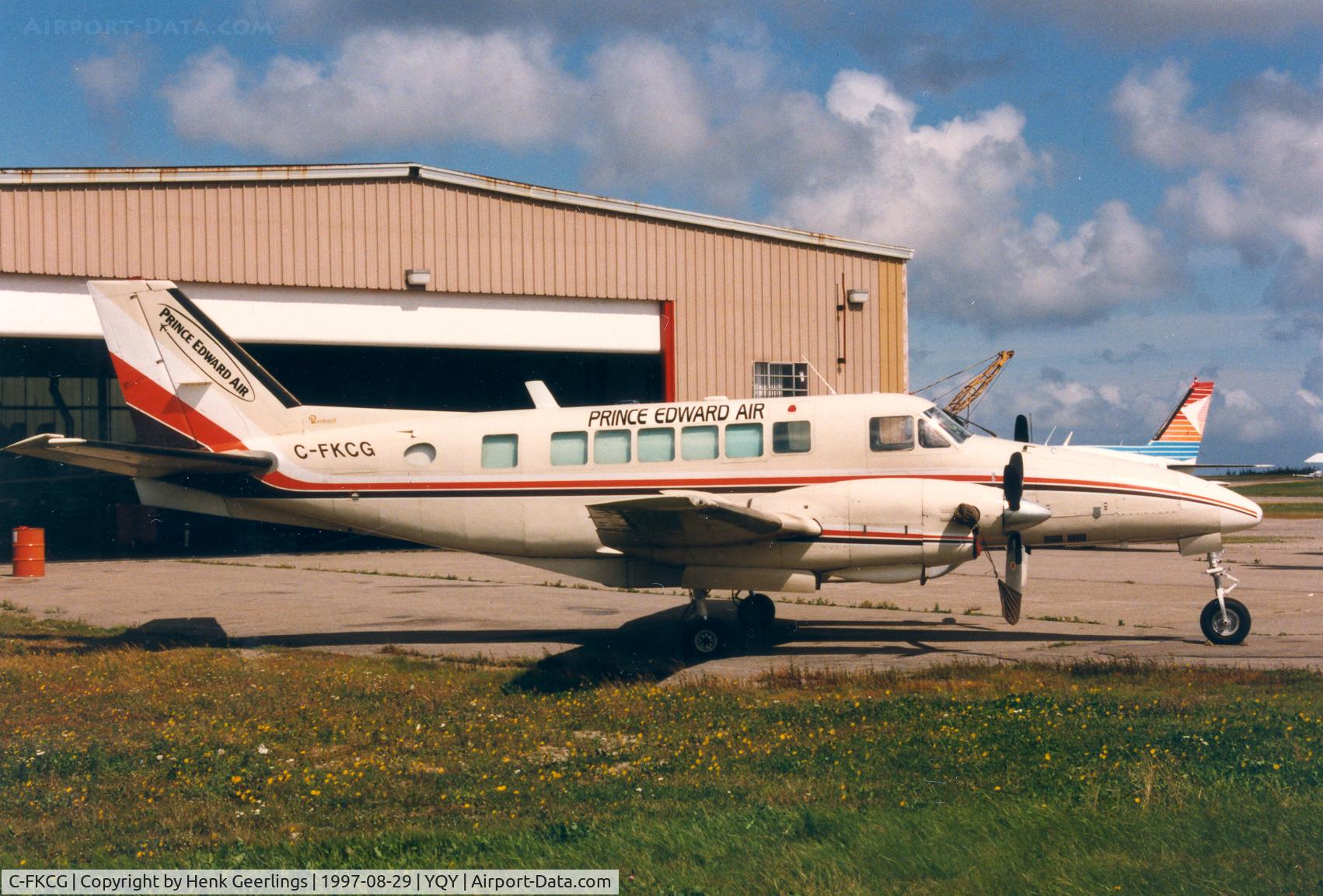 C-FKCG, 1968 Beech 99 C/N U-23, Prince Edward Air