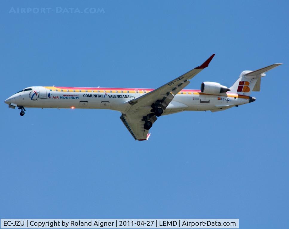 EC-JZU, 2007 Bombardier CRJ-900 (CL-600-2D24) C/N 15115, .