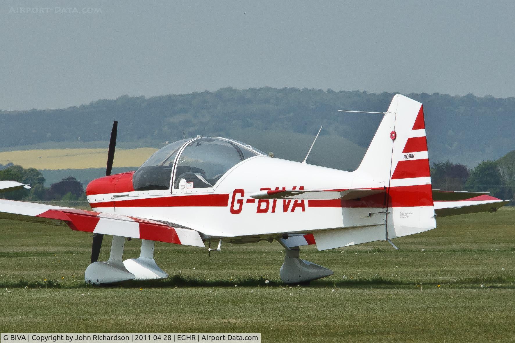 G-BIVA, 1978 Robin R-2112 Alpha C/N 137, Parked at Goodwood
