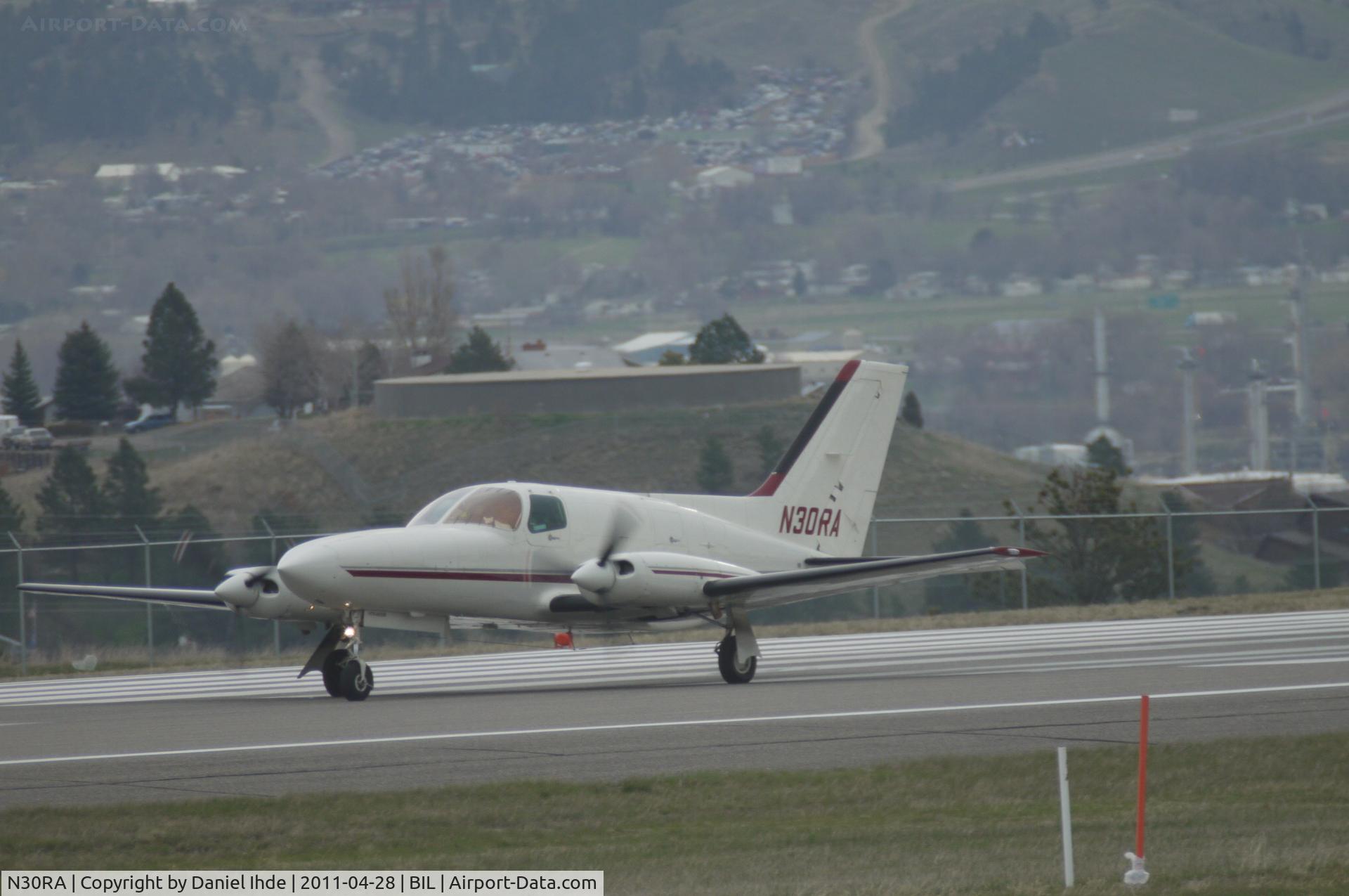 N30RA, 1982 Cessna 402C C/N 402C0609, Cessna 402 @ BIL