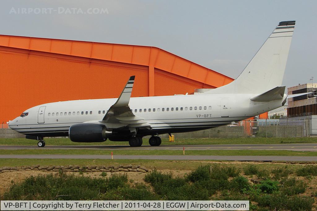 VP-BFT, 2007 Boeing 737-7JB BBJ C/N 36714/2340, 2007 Boeing 737-7JB (BBJ), c/n: 36714/2340