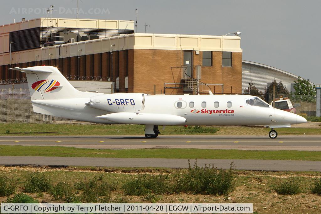 C-GRFO, 1977 Learjet 35A C/N 35A-100, Skyservice Air Ambulance's 1977 Learjet 35A, c/n: 100