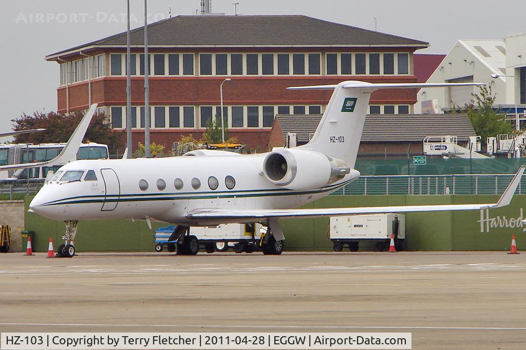 HZ-103, 1988 Gulfstream Aerospace G-IV C/N 1037, Gulfstream Aerospace Corp G-IV, c/n: 1037