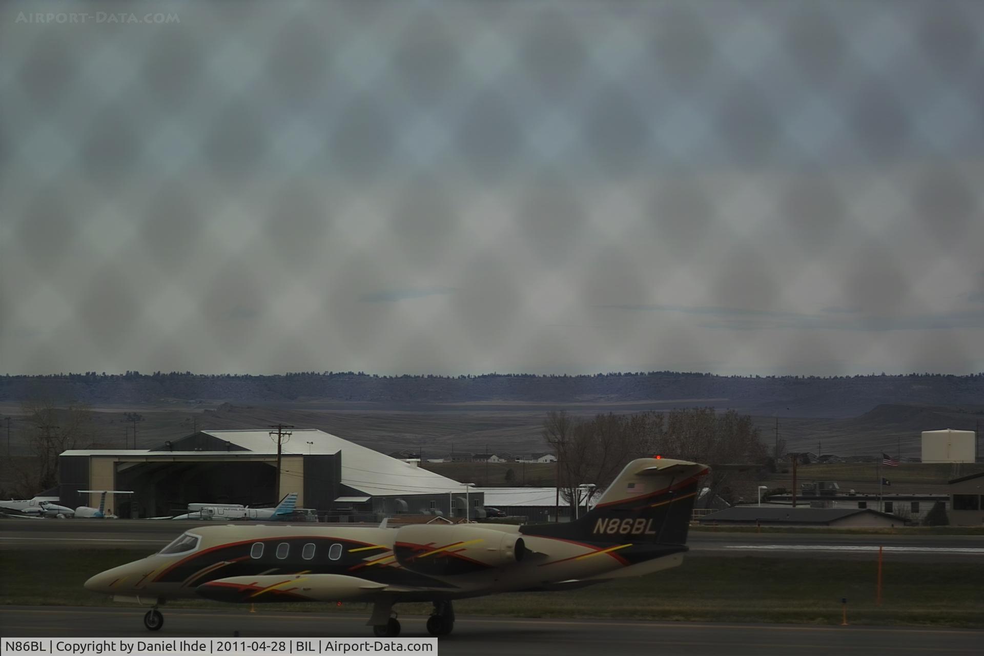 N86BL, 1977 Gates Learjet 36A C/N 026, Lear 36 @ BIL