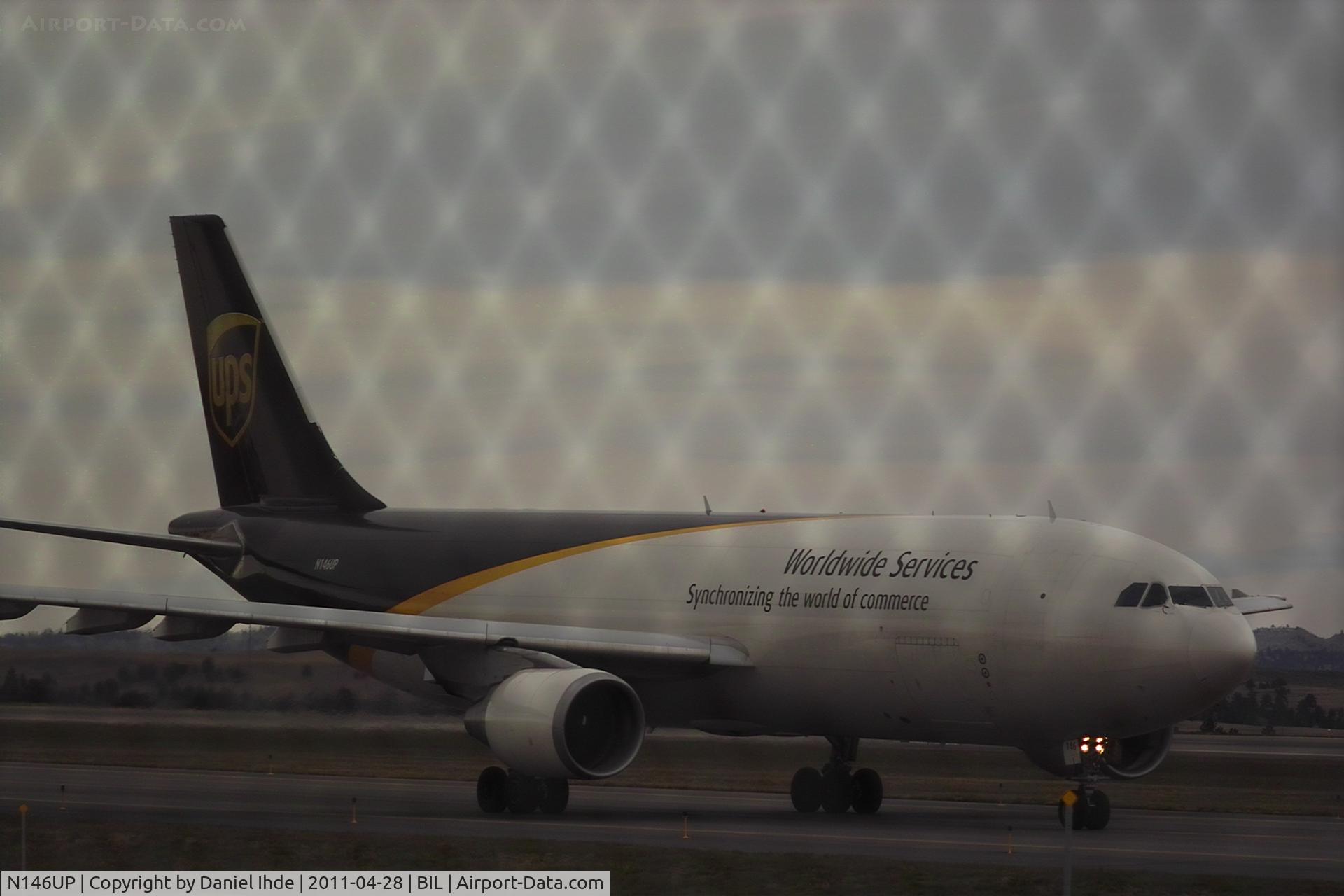 N146UP, 2003 Airbus A300F4-622R C/N 829, UPS Airbus A300 @ BIL