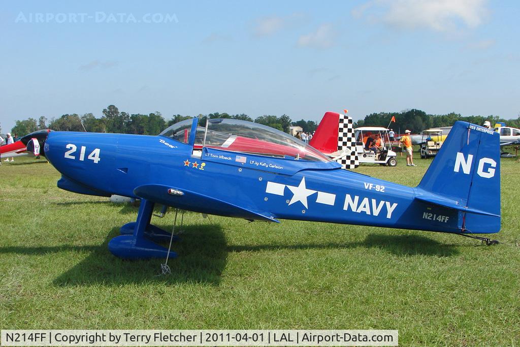 N214FF, Vans RV-8 C/N 80687, 2011 Sun n Fun - Lakeland , Florida
