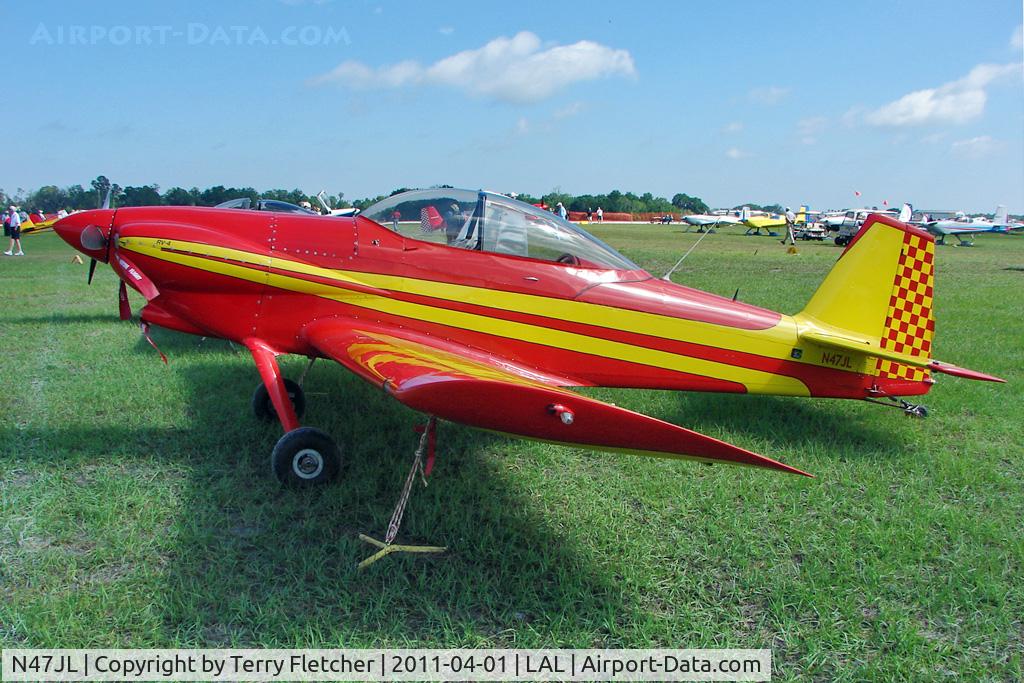 N47JL, 1996 Vans RV-4 C/N 3923, 2011 Sun n Fun - Lakeland , Florida