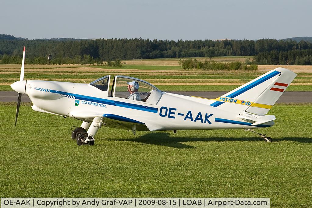 OE-AAK, Pottier P-50P C/N 014, Krennmeir P50