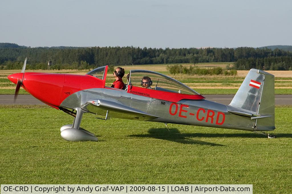 OE-CRD, 2009 Vans RV-8 C/N 81943, Van s RV-8