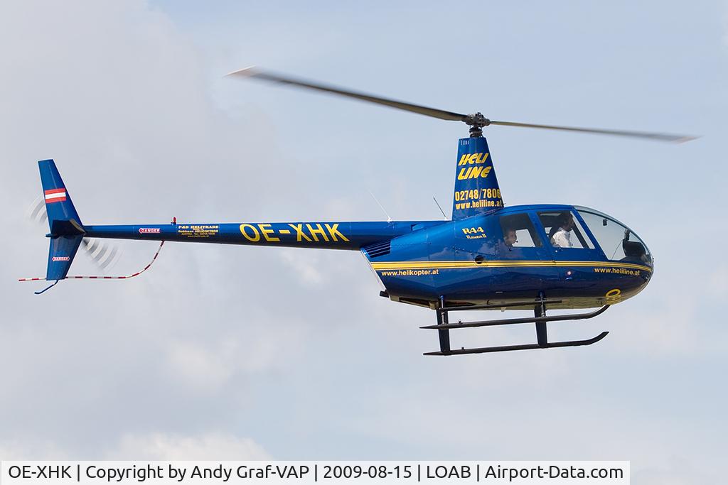 OE-XHK, 2008 Robinson R44 Raven II C/N 12375, Robinson R44