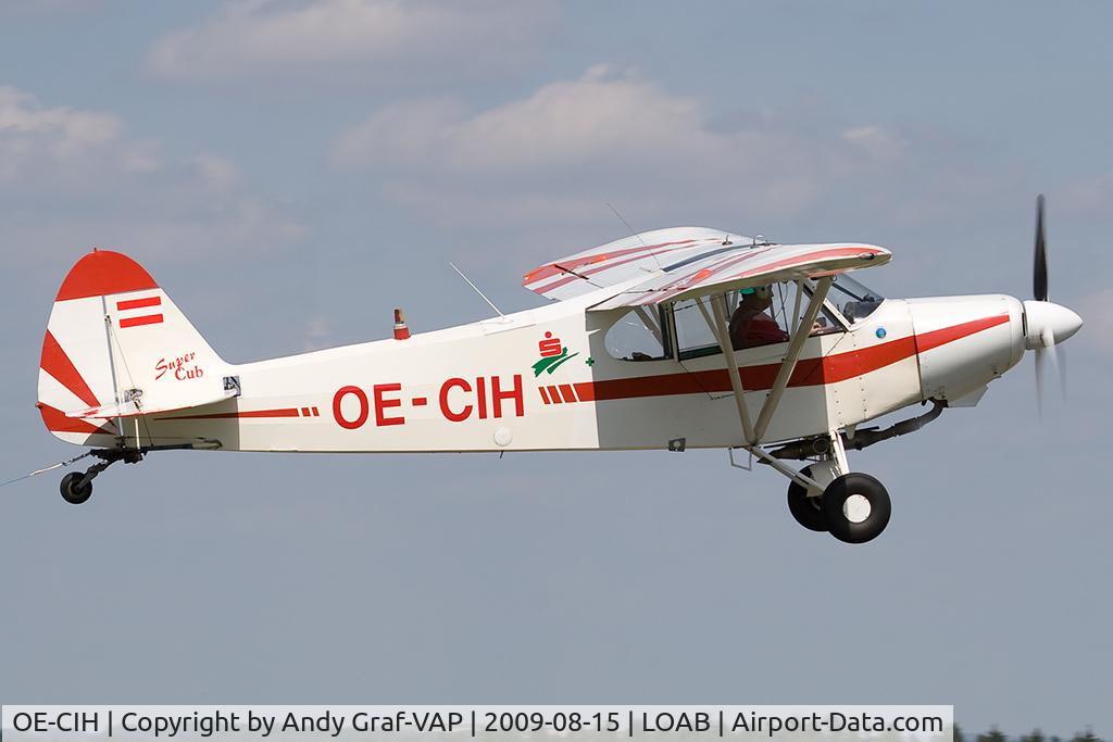 OE-CIH, Piper PA-18-180 Super Cub C/N 18-6765, Piper 18