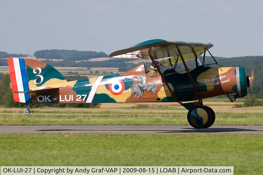 OK-LUI-27, Morane-Saulnier MS-139 Replica C/N Not found OK-LUI-27, Morane-Saulnier MS.139