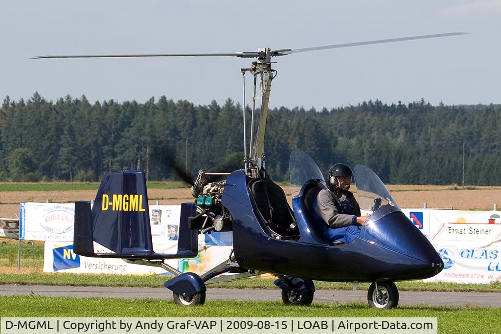 D-MGML, AutoGyro MT-03 C/N Not found D-MGML, Heli