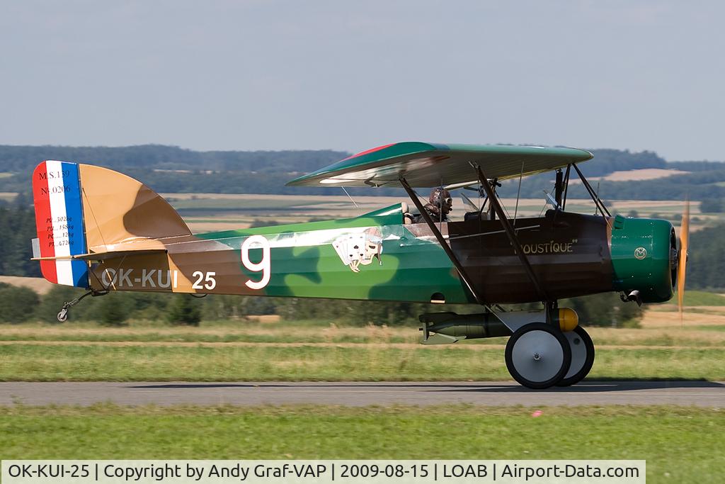 OK-KUI-25, Morane-Saulnier MS-139 Replica C/N Not found OK-KUI-25, Morane-Saulnier MS-139