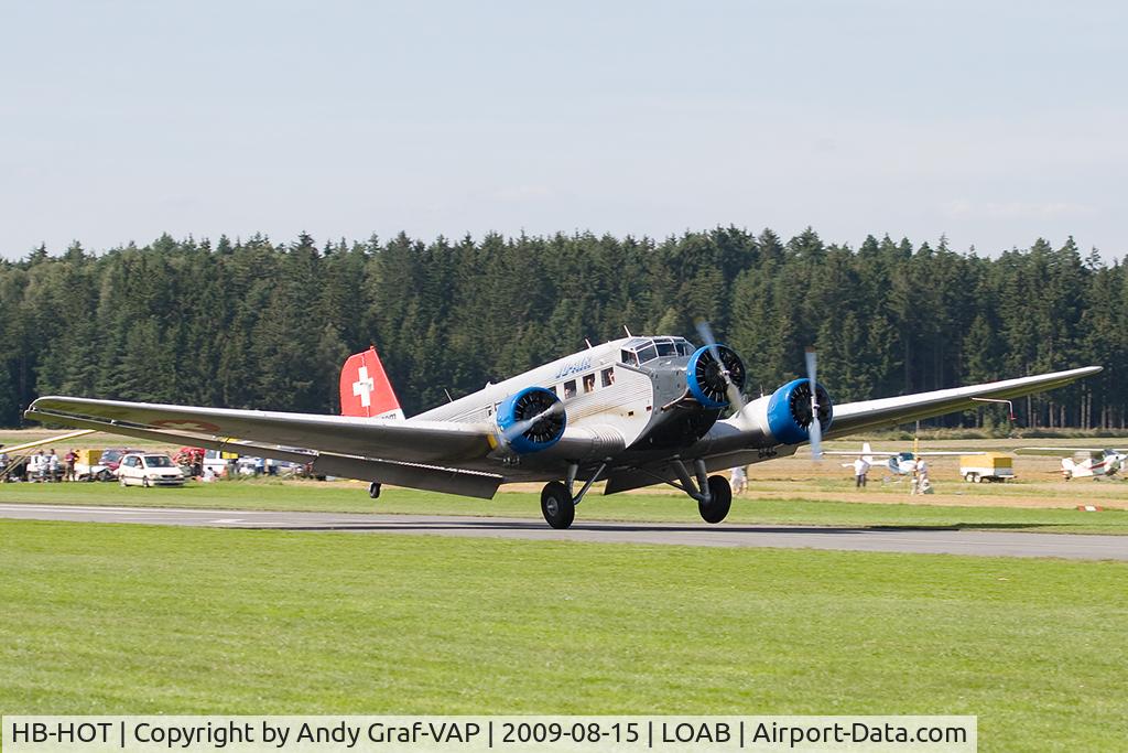 HB-HOT, 1939 Junkers Ju-52/3m g4e C/N 6595, JU Air JU52