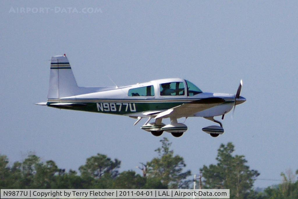 N9877U, 1976 Grumman American AA-5A Cheetah C/N AA5A0277, 2011 Sun n Fun - Lakeland , Florida