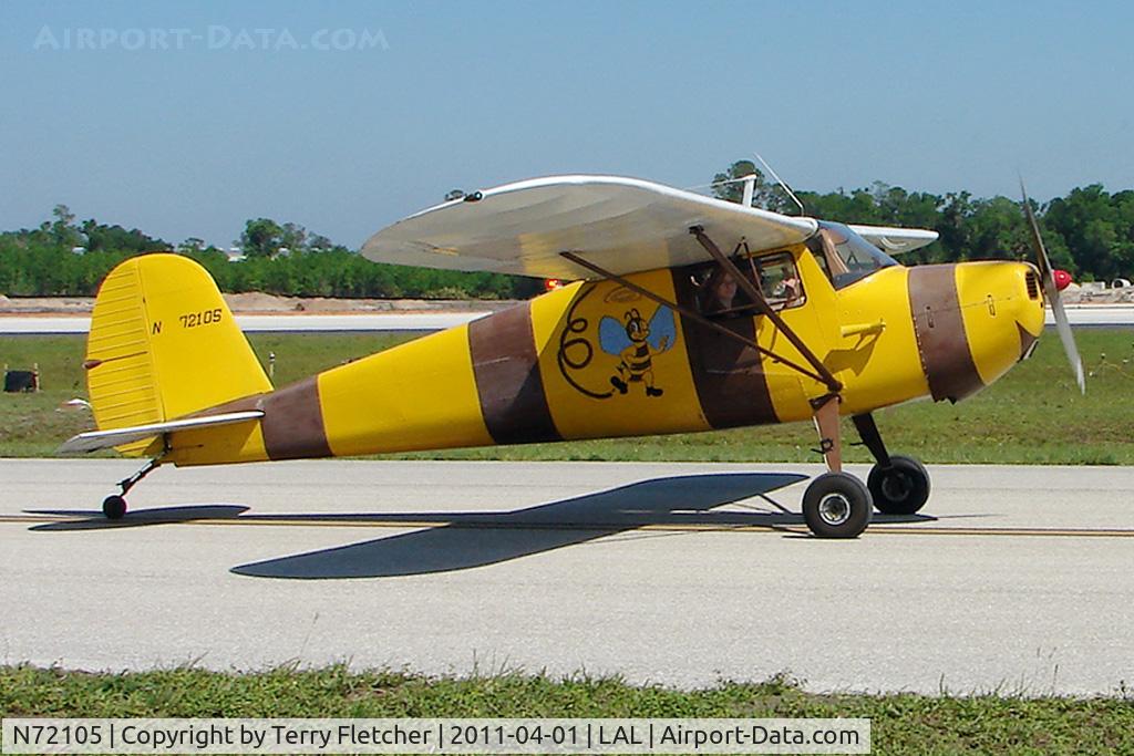 N72105, 1946 Cessna 120 C/N 9270, 2011 Sun n Fun - Lakeland , Florida