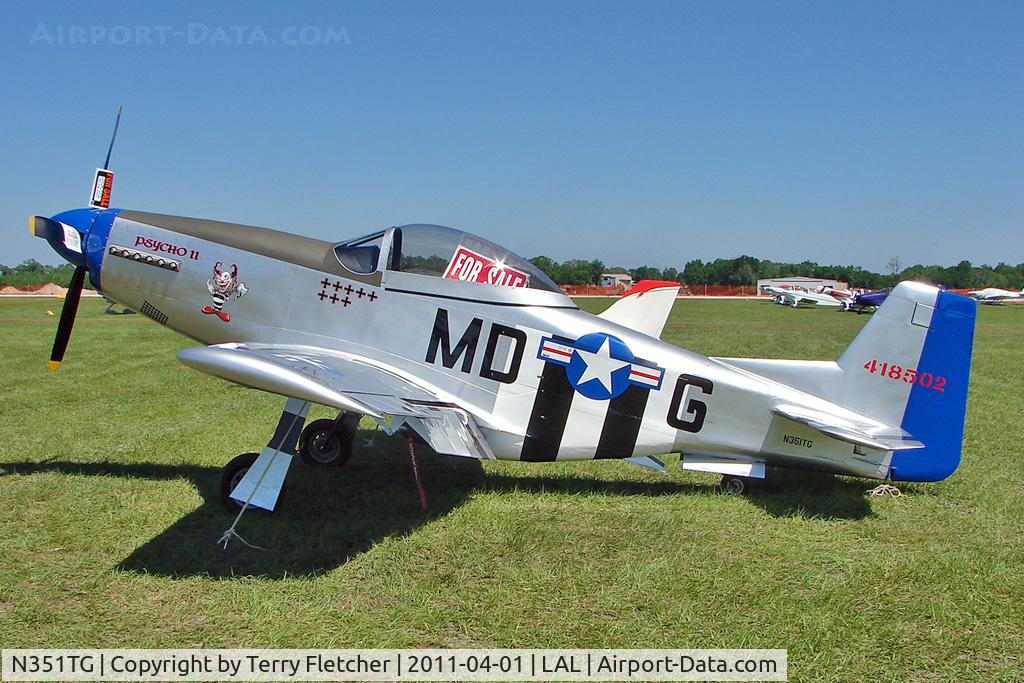 N351TG, Ria Air Llc P-51-D C/N 2010-71, 2011 Sun n Fun - Lakeland , Florida
