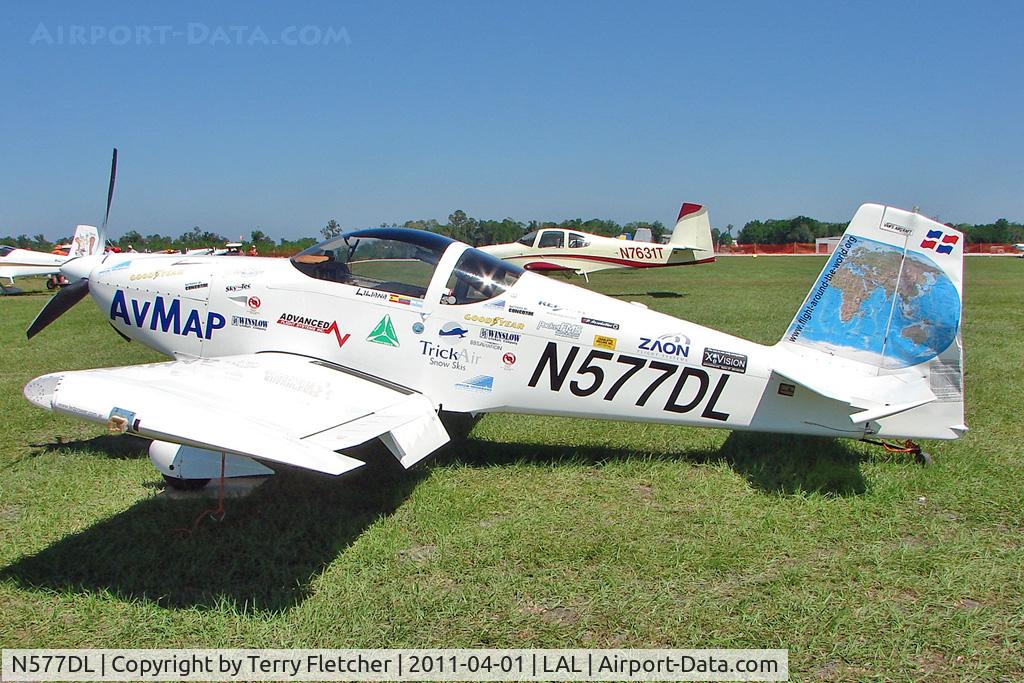 N577DL, 2008 Vans RV-7 C/N 72387, 2011 Sun n Fun - Lakeland , Florida