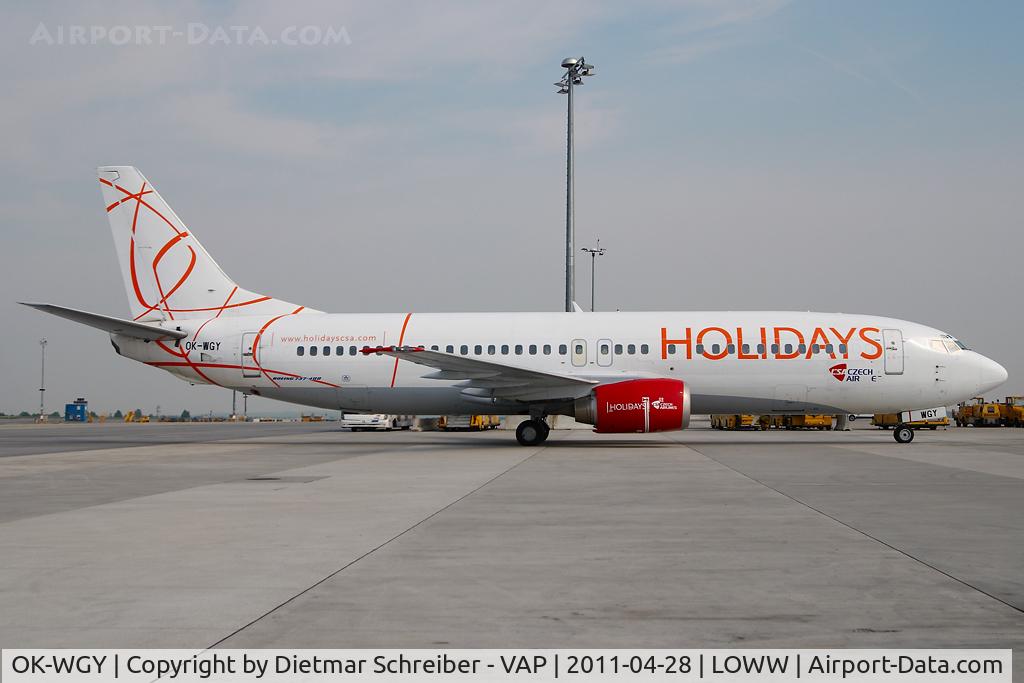 OK-WGY, 1991 Boeing 737-436 C/N 25839, CSA Holiday Boeing 737-400