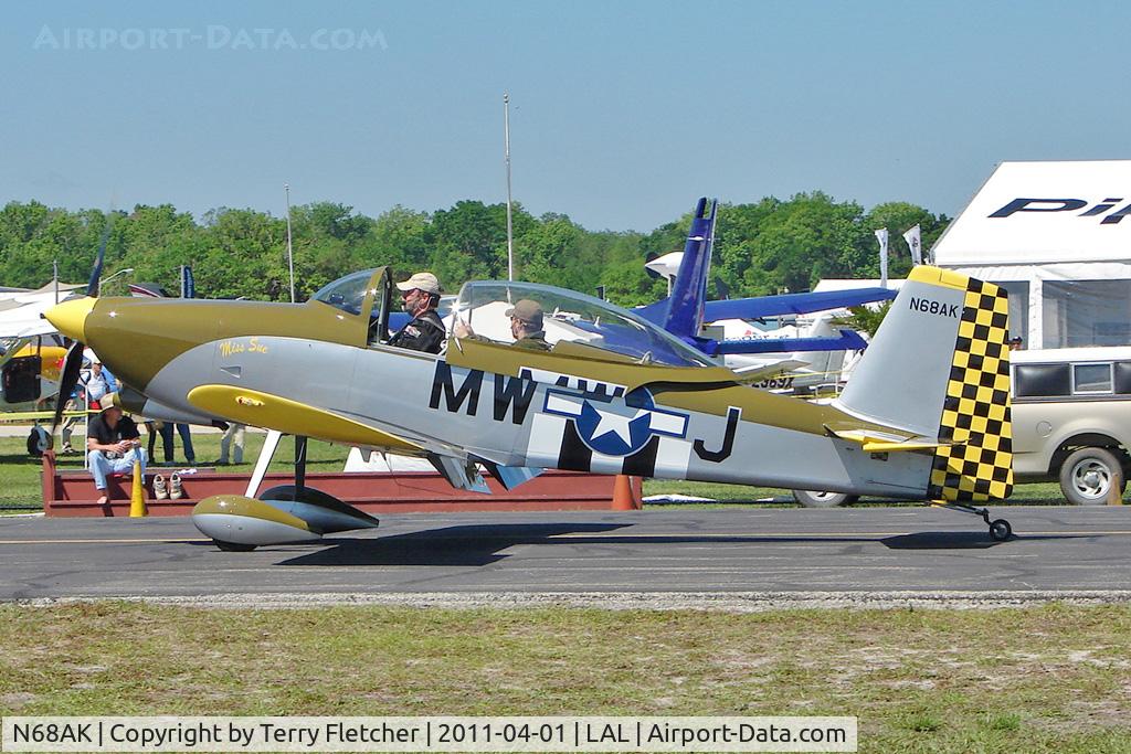 N68AK, 2005 Vans RV-8 C/N 80749, 2011 Sun n Fun - Lakeland , Florida